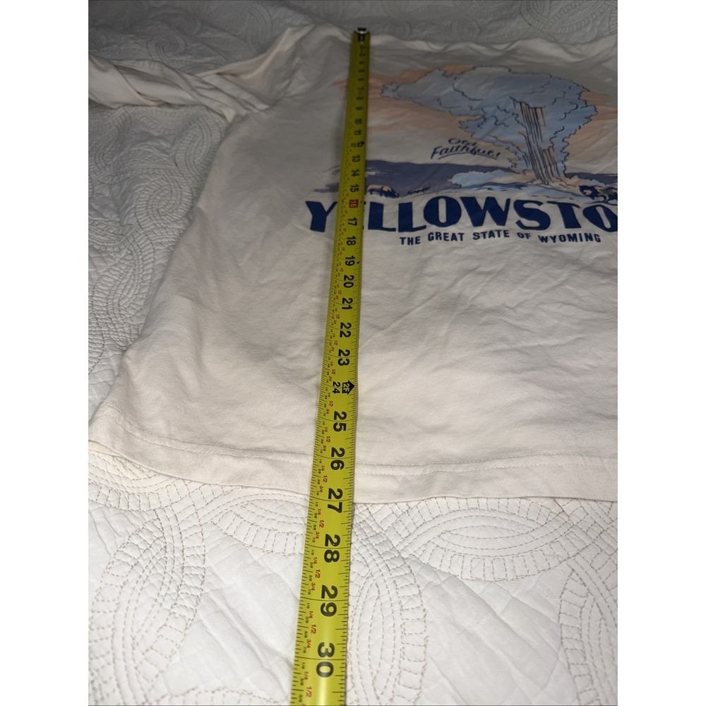 Hollister Yellowstone Wyoming Men's Sz M Long‎ Sleeve Shirt EUC - Picture 3 of 5